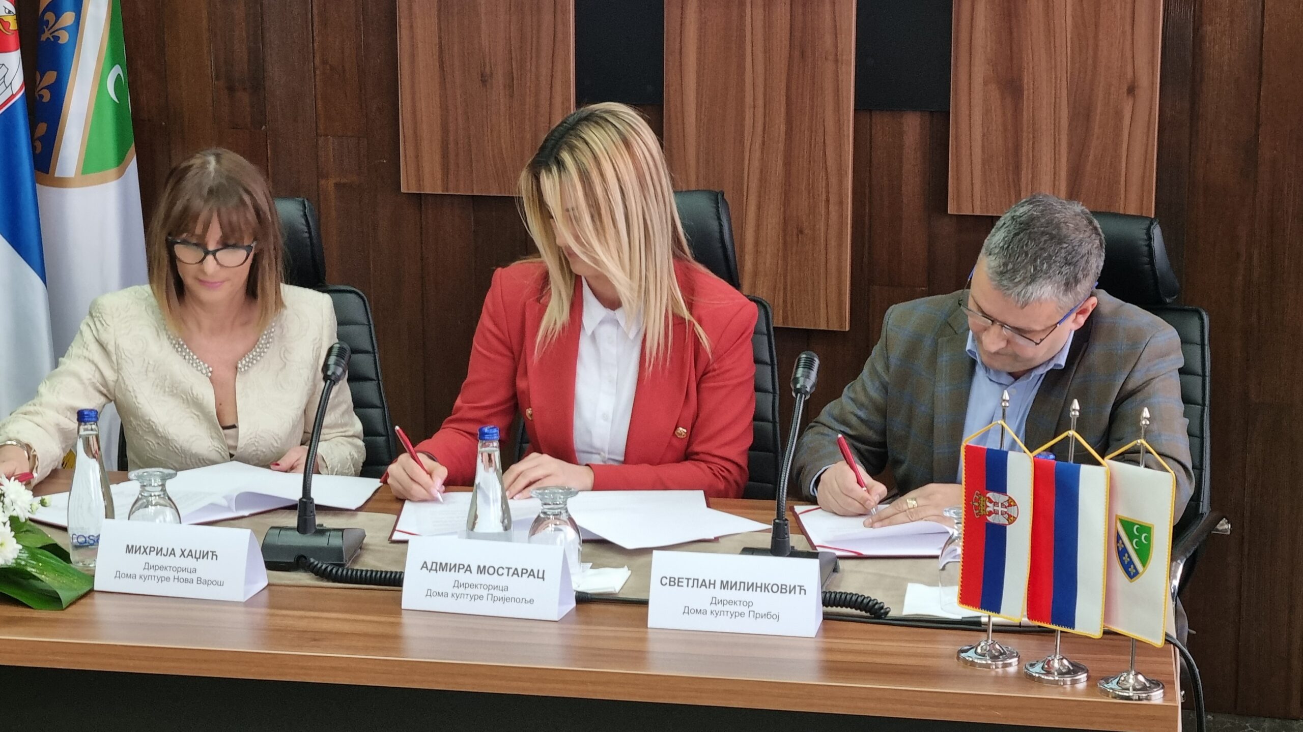 Domovi kulture iz Prijepolja, Priboja i Nove Varoši potpisali Memorandum o saradnji 
